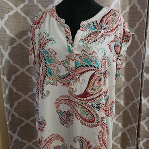 Van Heusen Multicolor Paisley Women's Blouse